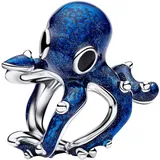 Pandora 794706C01 Charm Silber Blauer Oktopus