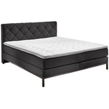 SUN GARDEN BX 2180 Rockaway Boxspringbett Massivholz/Stoff mit TFK-Matratze