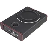 CHIMHOON 8 Zoll 600 Watt Schlanker Bass-Verstärker, Bass Box Aktiv Subwoofer Kompakt Lautsprecher Auto Untersitz Subwoofer Bass, Mini Lautsprecher 21 cm, Lautsprecher Schwarz