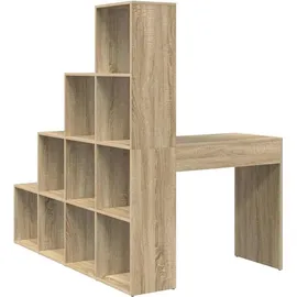 vidaXL Eck-Schreibtisch Sonoma-Eiche 101,5 x 149,5 x 149,5 cm