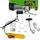 Pro Craft Procraft, Seilzug + Werkstattkran, TP250 elektrische Seilwinde Seilzug 510 W 6 mm Tragfähigkeit ohne/mit Umlenkrolle 125/250