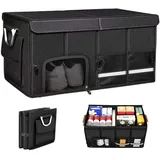 Kofferraum Organizer mit Deckel & Schuhfach Faltbare Auto Kofferraumtasche