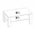 CARO-Möbel Couchtisch ANIMO Beige Eiche 100 x 44 x 60 cm