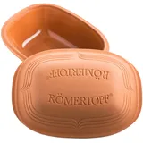 RÖMERTOPF Modern Look Keramik Dampfgarer 4 Liter, Braun