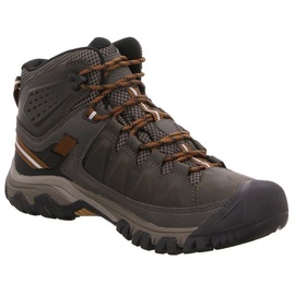 Keen Targhee III Mid Waterproof Wanderstiefel, Black Olive Golden Brown, 42.5 EU