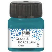 Kreul Glass & Porcelain Clear 20 ml Türkis