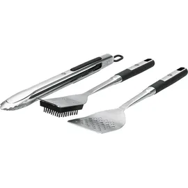 CHEF CUISINE Grillbesteck 3 tlg. Edelstahl silber