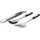CHEF CUISINE Grillbesteck 3 tlg. Edelstahl silber