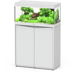 Aquatlantis Prestige 80 Aquarium mit Unterschrank weiß