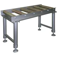 Holzmann Maschinen Rollbahn Stahl 700 kg schwarz mit 6 Rollen
