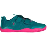 TROLLKIDS Eikefjord Barefoot Wanderschuhe - Smaragd / Rubine - EU 32
