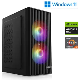 CSL Gaming-PC M12990H AMD Ryzen 7 5700X 4,6 GHz 32 GB RAM 1000 GB SSD GeForce RTX 5060 Win 11 Home