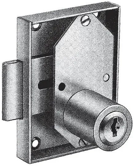 Möbelaufschraubschloss Hekna 3040 (Dornmaß: 25 mm)