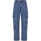 2y studios 2Y Aidan Cargo Baggy Hosen Blau 30