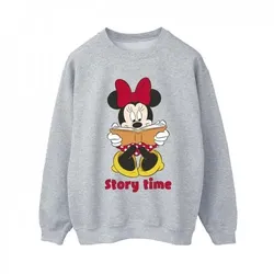 Disney Damen/Damen Minnie Mouse Story Time Sweatshirt