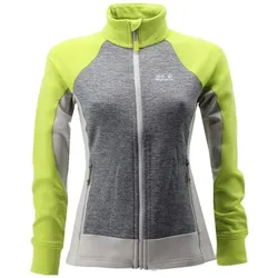 Sky Peak HDD Hybrid Nature Tech Fleece Outdoor Jacke Damen grün One Size