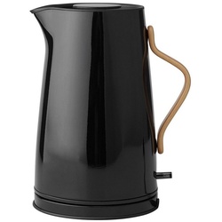 Stelton Wasserkocher Wasserkocher EMMA - schwarz 1.2 l, 1.20 l, Leistung 1850 - 2200 W schwarz