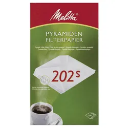 Melitta Kaffeefilter PYRAMIDEN FILTERPAPIER 202s