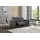 OTTO home 2-Sitzer OTTO HOME "Lund, mit Relaxfunktion und Kopfteilverstellung", grau (anthrazit), B:160cm H:97cm T:100cm, Webstoff 100% Polyester, Sofas, manuell od. elektrisch (m.USB-C), Echtleder, Kunstleder, Webstoff
