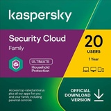 Kaspersky Lab Kaspersky Security Cloud 2023 Family, 20 Geräte - 1 Jahr, Download
