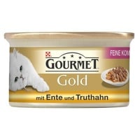 Purina Gourmet Gold mit Ente & Truthahn, 24er Pack (24 x 85 g)