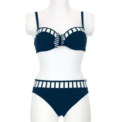 SUNFLAIR Damen Bikini, nachtblau, 38D