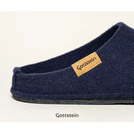Gottstein Classic-Co Pantoffel Blau 38