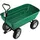 Tectake Bollerwagen mit Kippfunktion rot