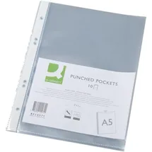 Q-Connect Prospekthülle - A5, 100 mym, glasklar, 10 Stück