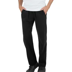 Jerseyhose TRIGEMA "TRIGEMA Fleece Freizeithose", Herren, Gr. XS, US-Größen, schwarz, 100% Polyester, casual, Hosen