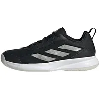 Adidas Avaflash Low Tennis Shoes Tennisschuhe, Core Black/Silver/Cloud White, 39 1/3 EU