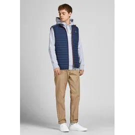 JACK & JONES Multi Bodywarmer Collar Noos Weste navy blazer L