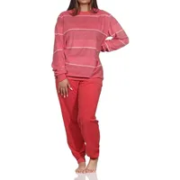 normann Frottee Pyjama Rot 44-46