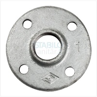 Gebo Temperguss Gewindeflansch 1 1/4 Zoll DN32 Rohrflansch