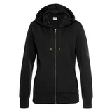 bench. loungewear Sweatjacke Sweatshirt Schwarz 52/54