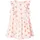 vidaXL Druckkleid Kinderkleid mit Rüschen Zartrosa 104 rosa