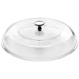 Staub gewölbter Glasdeckel 24 cm