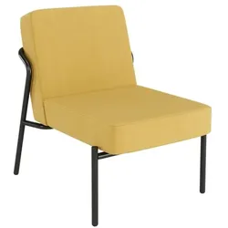 meet Sessel »meet - Medso S« Modell Klassik Stoff gelb, 40.6 cm