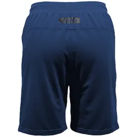 Forsberg Jogger Shorts | Kurze Hose | Jogging Short mit Seitentaschen | Logo Print auf der Vorder- und Rückseite, Farbe:Marineblau, Größe:3XL - 3XL