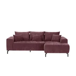 Ecksofa   Astrid ¦ rot ¦ Maße (cm): B: 252 H: 94 T: 150