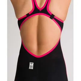 Arena Badeanzug Damen Schwarz/Fluo Gelb 32
