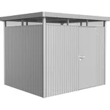 Biohort HighLine H3 2,57 x 2,17 m silber-metallic Einzeltür