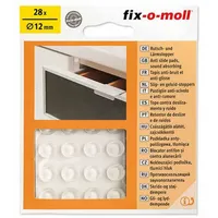 fix-o-moll Rutschstopper transparent 12 mm, 28 Stück