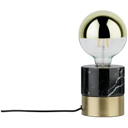 Paulmann Neordic Tischleuchte Vala E27   max. 20W Messing gebürstet Marmor Metall Marmor 79742
