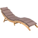 Merxx Capri Kippliege 172 x 54 x 62 cm Natur
