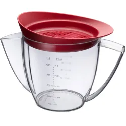 WESTMARK Fett-Trenn-Kanne mit Sieb 30752260 , Volumen: 1000 ml