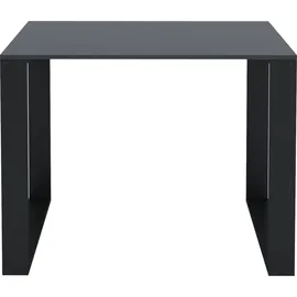 AKKE Esszimmertisch 70 x 75 x 50 cm Grau/Schwarz