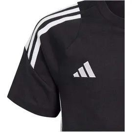 adidas Tiro 24 T-Shirt Kinder - schwarz/weiß-140