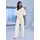 Copenhagen Studios Strickhose Regular Creme 44/46