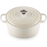 Le Creuset Signature Bräter 26 cm rund meringue